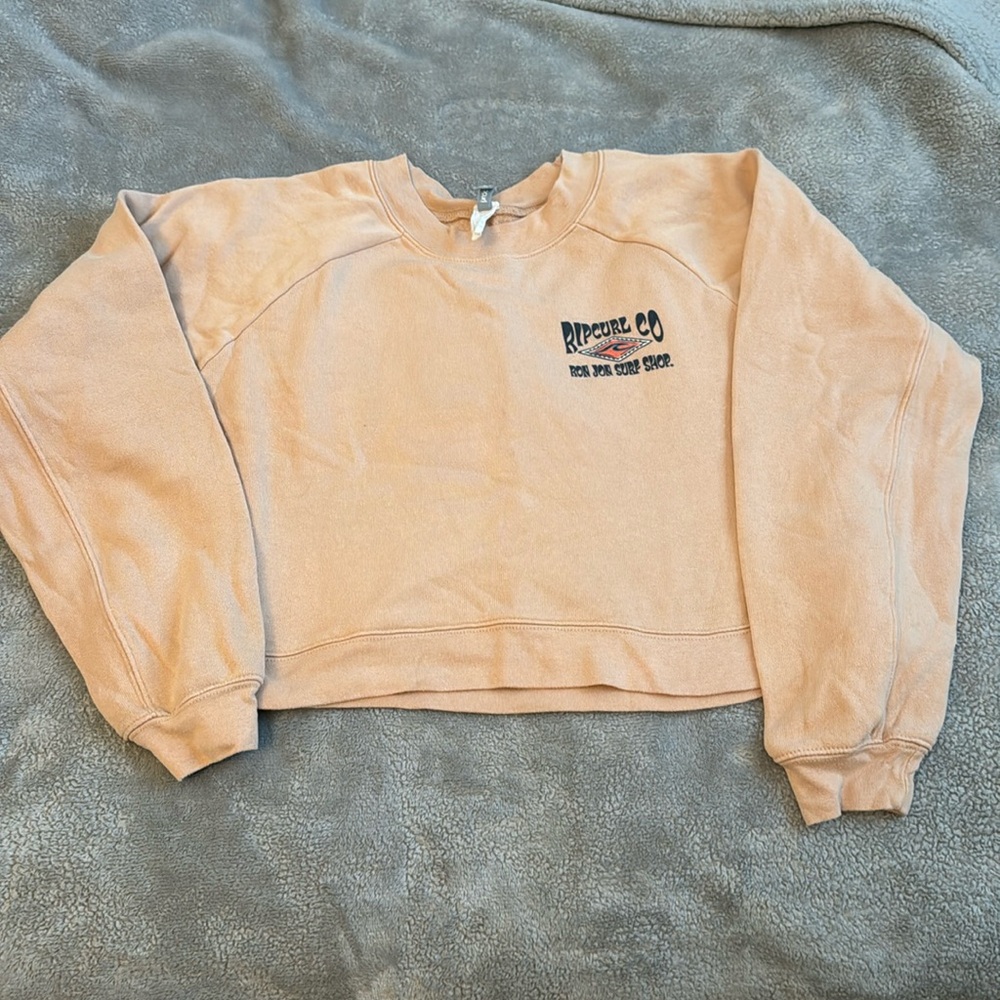 Rip Curl Ron Jon Surf Shop cropped crewneck - small